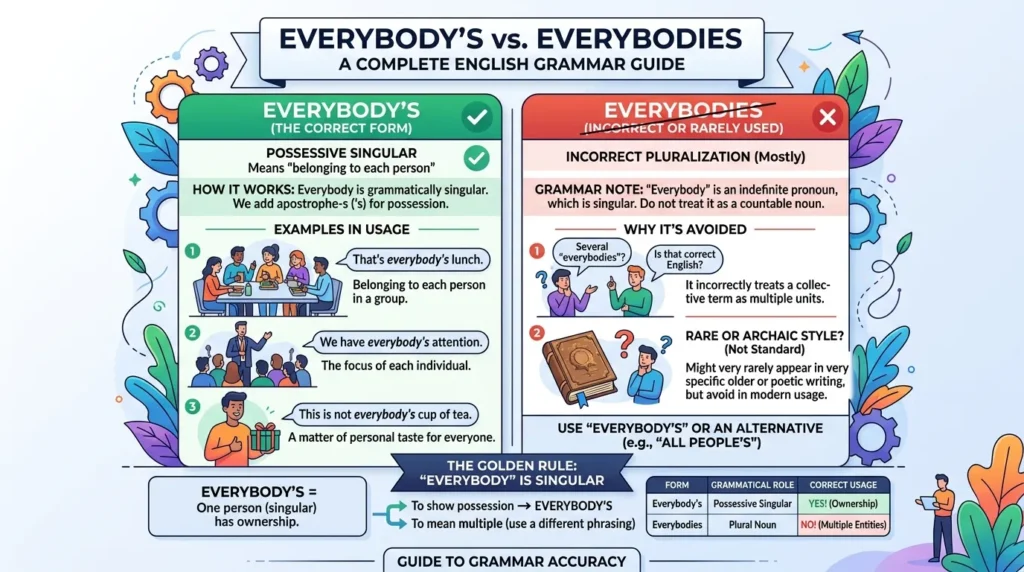 Everybody’s or Everybodies