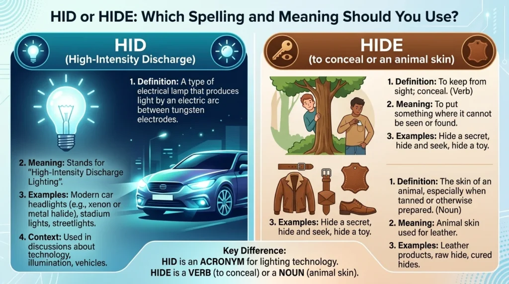 HID or Hide