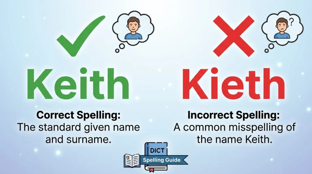 Keith or Kieth