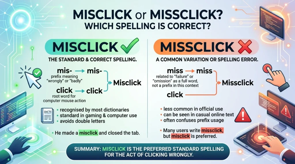 Misclick or Missclick