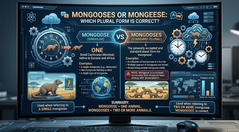 Mongooses or Mongeese: Which Plural Form Is Correct?