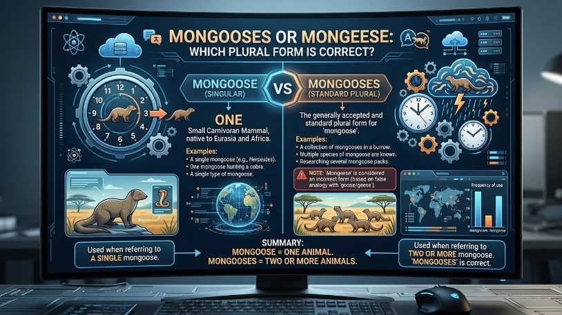 Mongooses or Mongeese