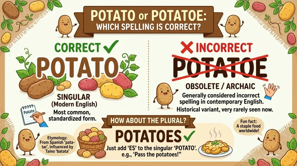 potatoe or potato
