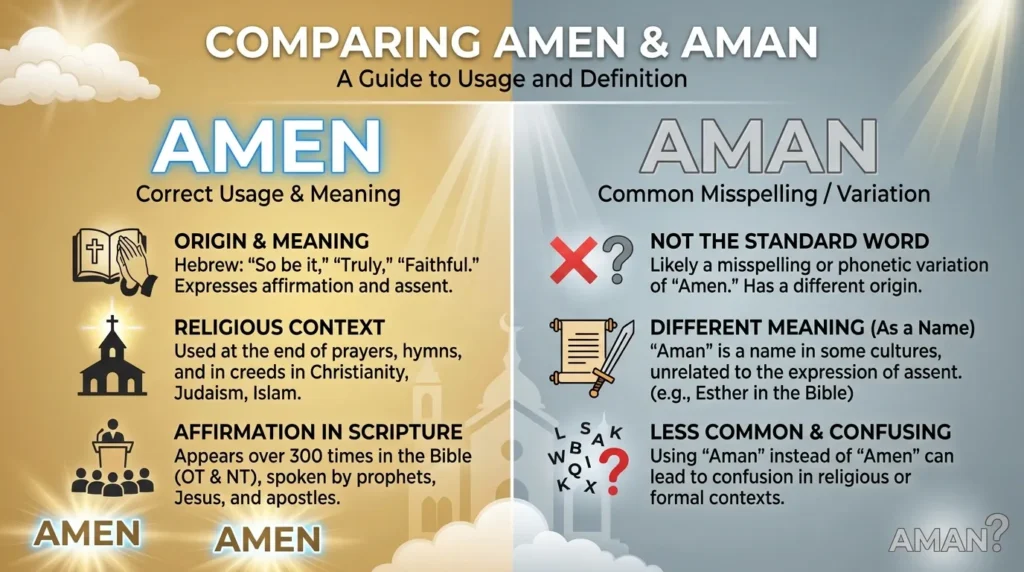 amen or aman