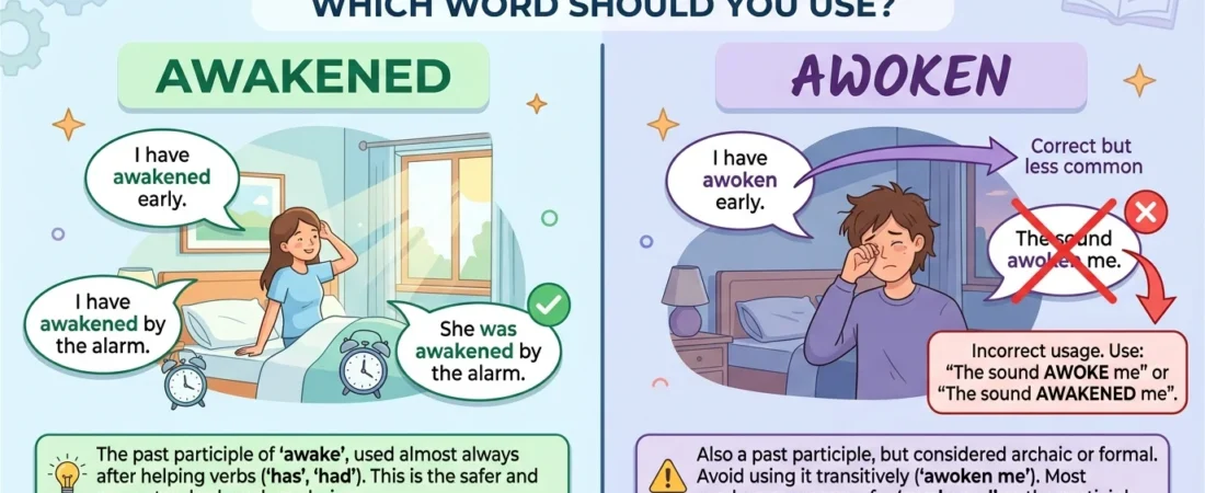 Awakened or Awoken: Which Word Should You Use?
