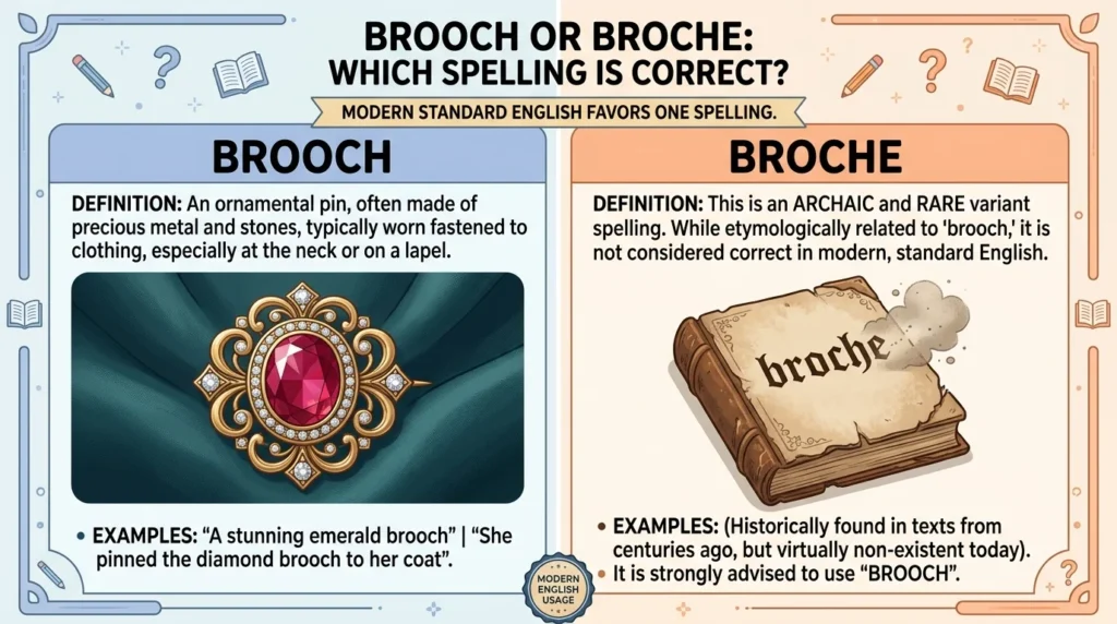 broche or brooch