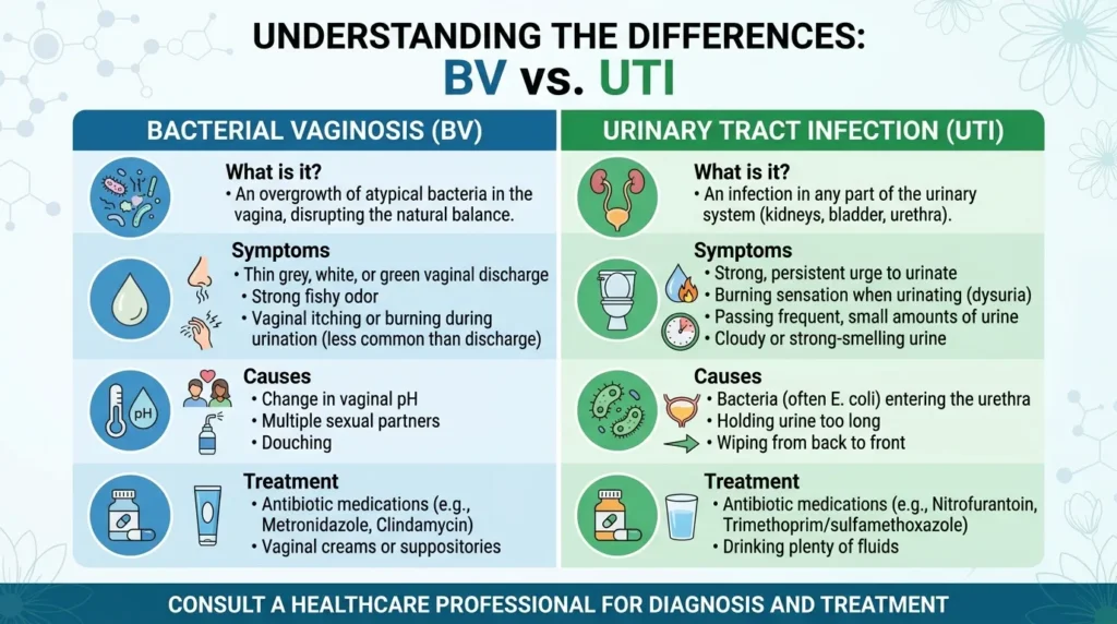 bv or uti