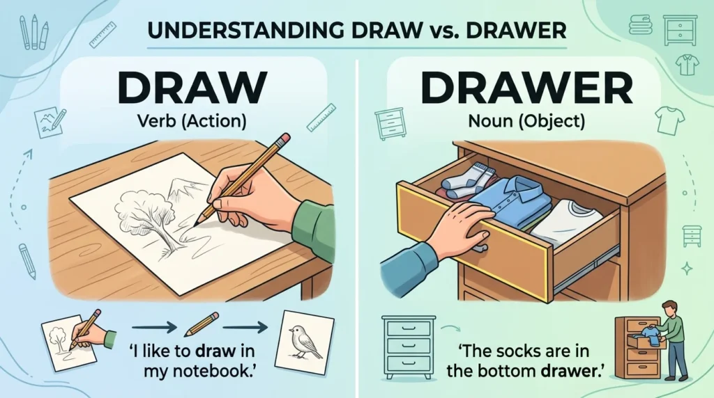 draw or drawer