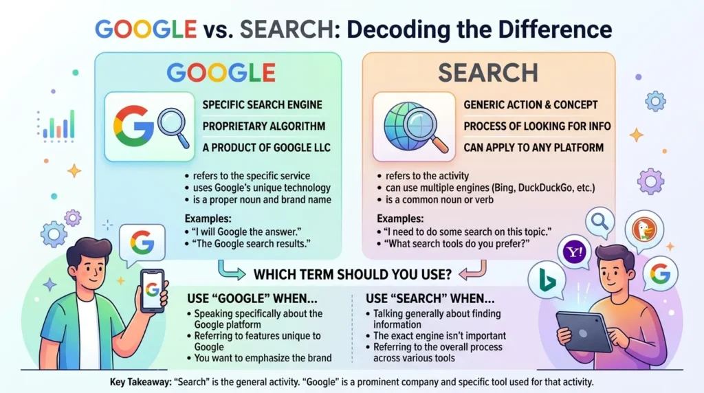 google or search