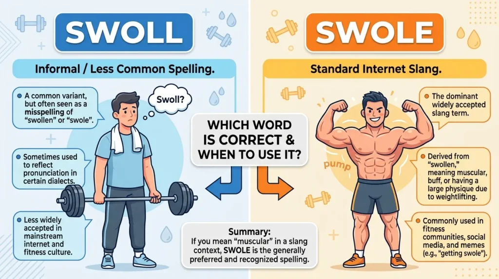 swoll or swole