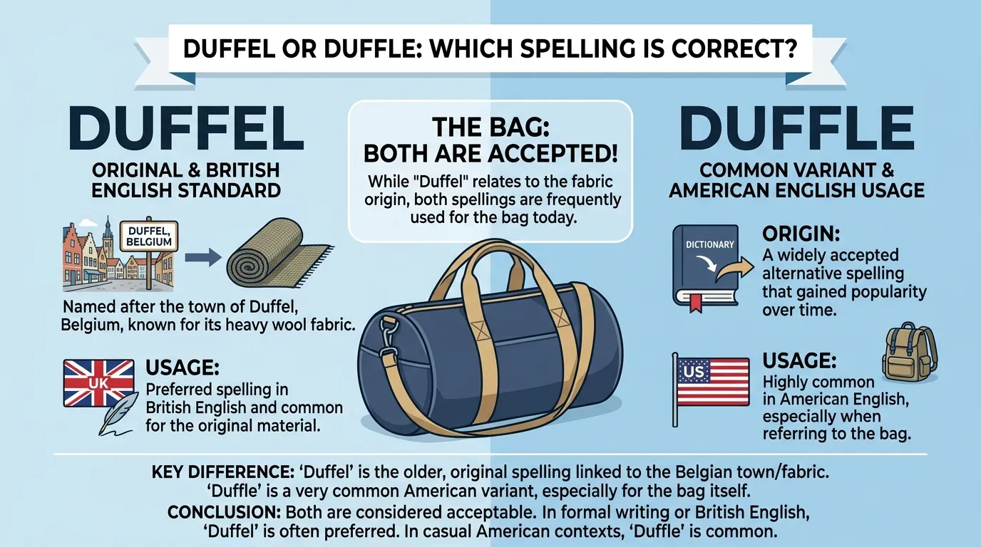 duffel or duffle
