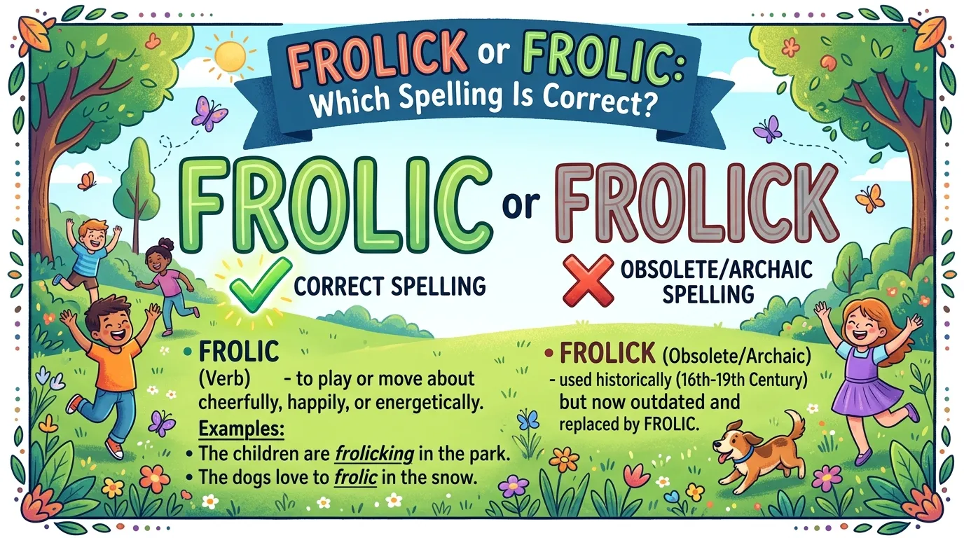 frolick or frolic