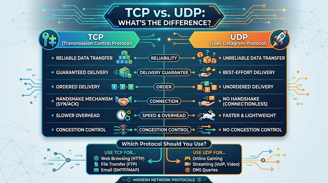 tcp or udp