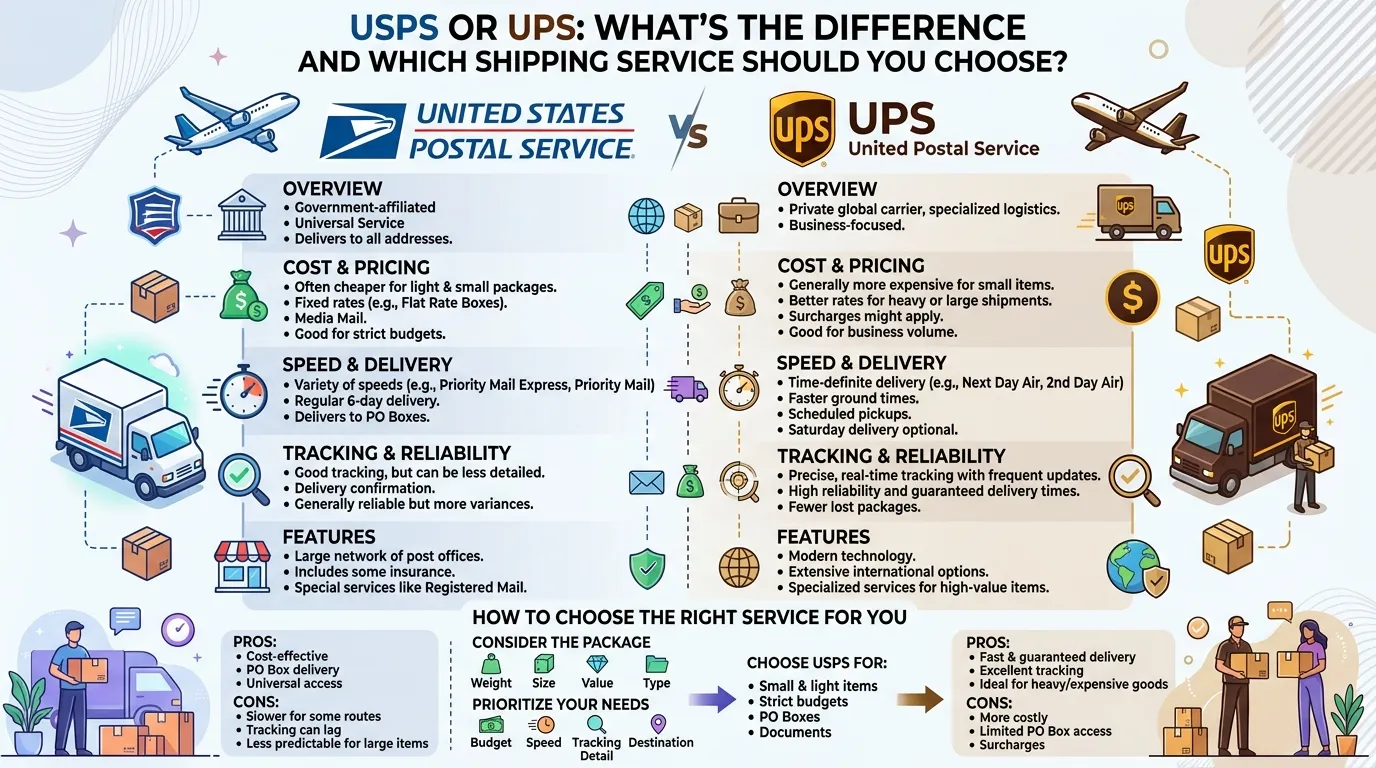 usps or ups