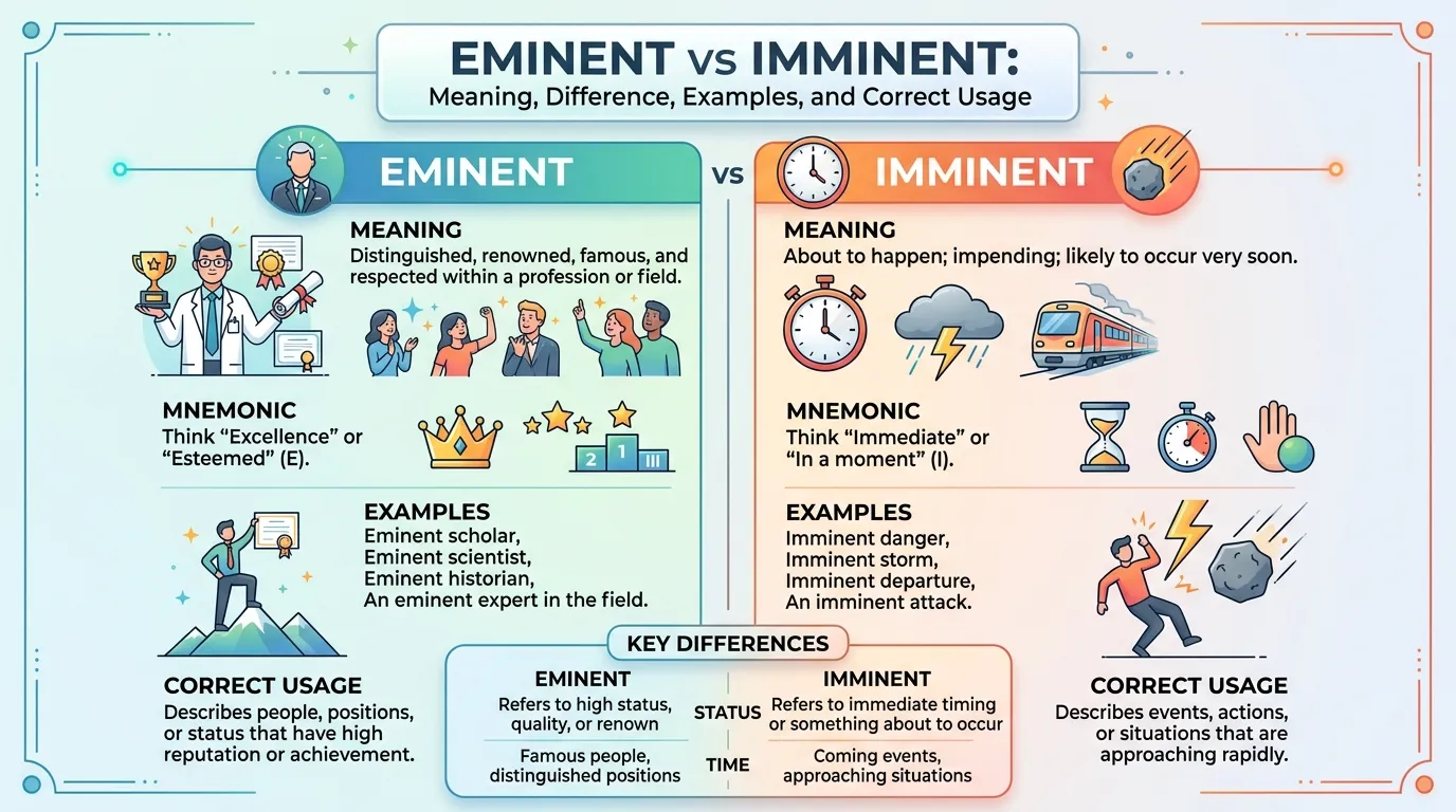 eminent vs imminent