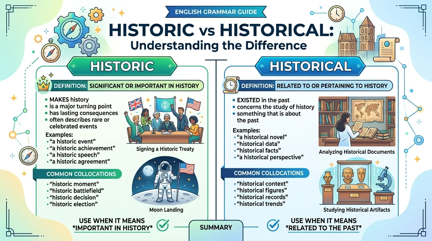 historic vs historical