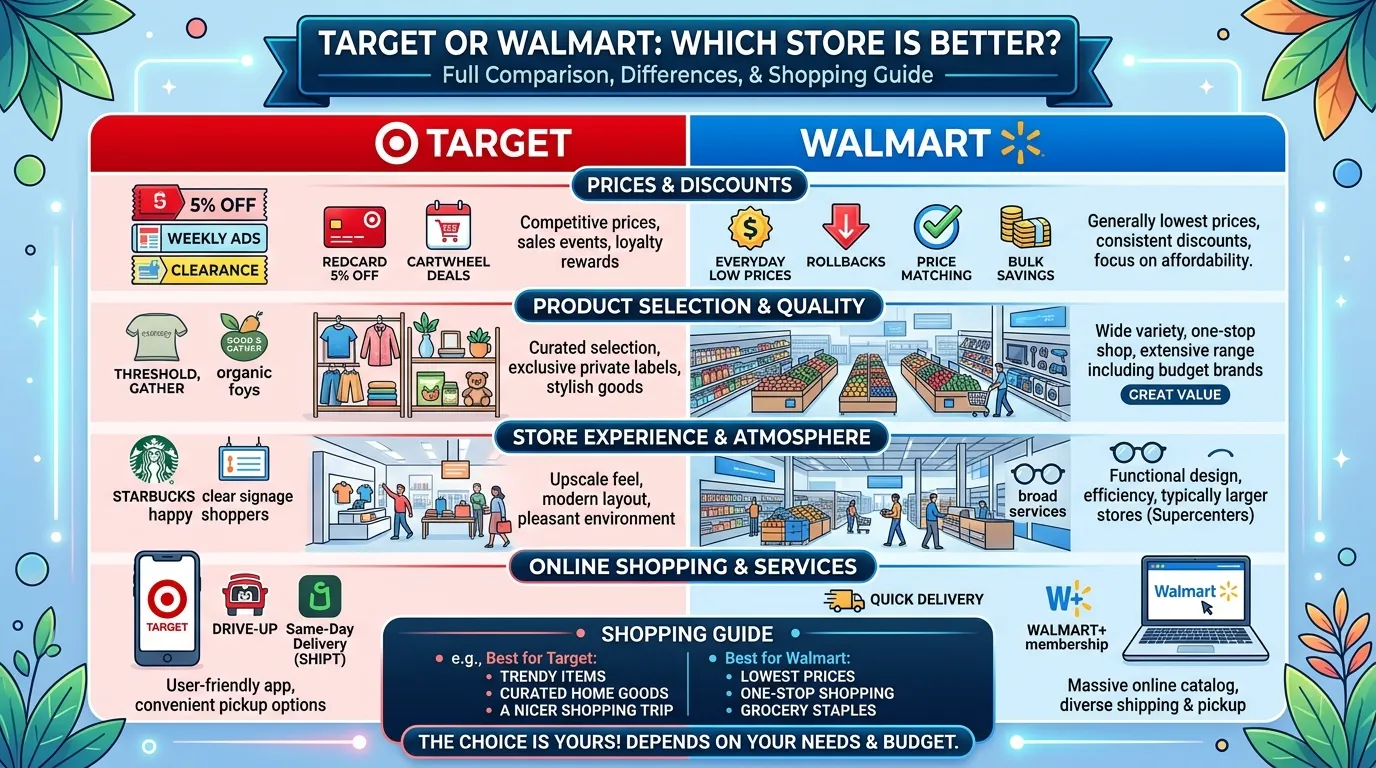 target or walmart